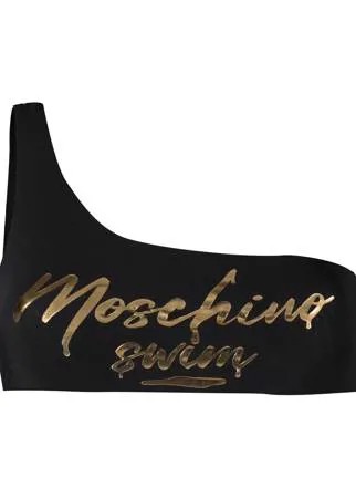 Moschino лиф бикини на одно плечо