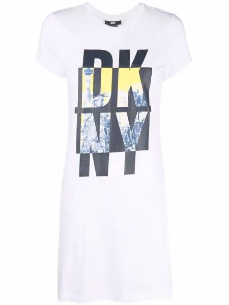 DKNY туника NYC с логотипом