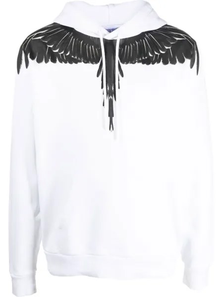 Marcelo Burlon County of Milan худи с логотипом, белый