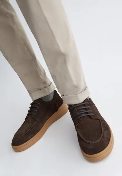 Спортивные туфли на шнуровке CRUST LIU JO, коричневый