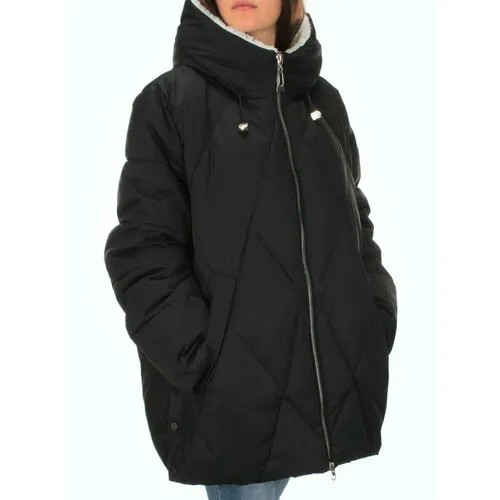 Куртка , размер 12XL, черный