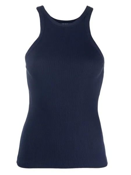 Polo Ralph Lauren топ в рубчик, синий