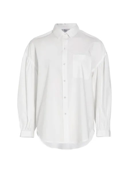 Рубашка свободного кроя с пуговицами спереди Janae Rails, белый