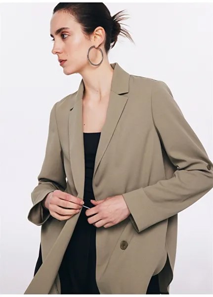 Повседневная женская куртка цвета хаки Twist