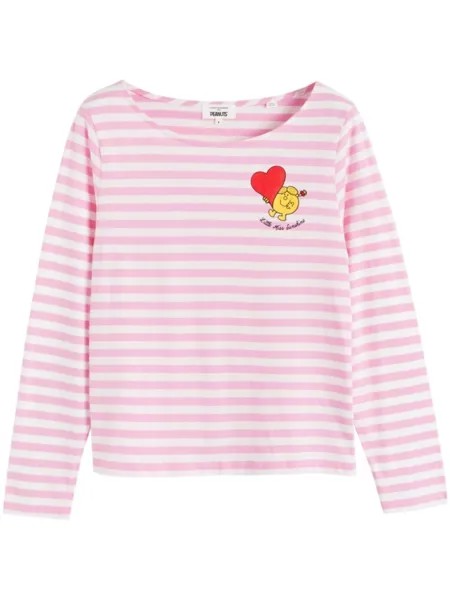 Chinti & Parker футболка Little Miss Heart, розовый