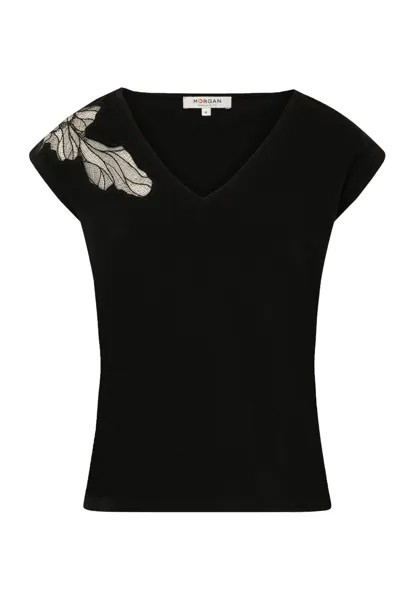 Базовая футболка SHORT SLEEVED Morgan, черный