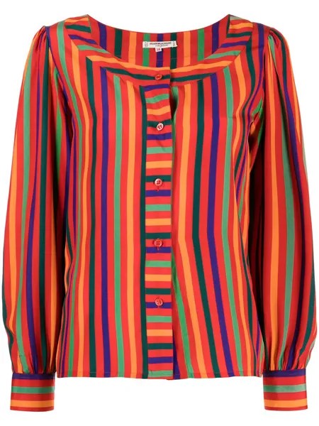 Yves Saint Laurent Pre-Owned шелковая блузка Rive Gauche 1991-го года