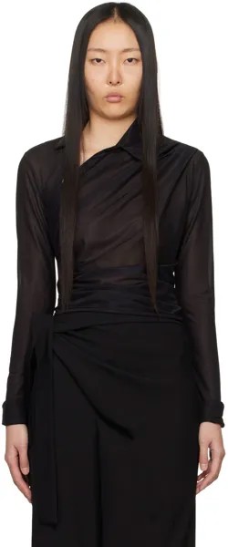 Черная блузка «Алия» Gauge81