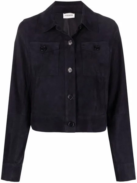 P.A.R.O.S.H. buttoned-up suede jacket