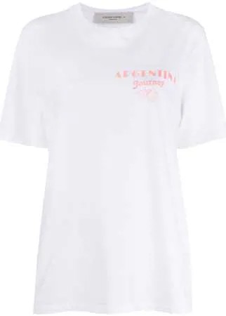 Golden Goose футболка с принтом