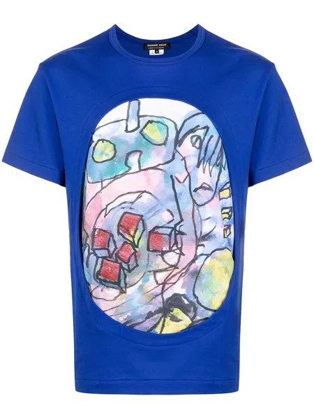 Comme Des Garçons Homme Deux doodle-print T-shirt