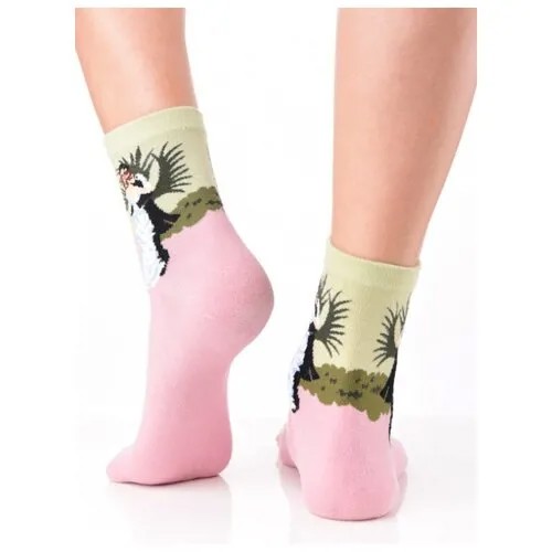 Яркие цветные носки унисекс, прикольные красочные носки/ Модные розовые носки с рисунком/ Высокие носки из натурального хлопка с картиной Ренуар 