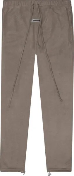 Брюки Fear of God Essentials Polar Fleece Pant 'Taupe', загар