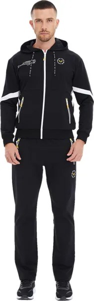 Костюм мужской Bilcee Men Knitting Tracksuit черный L