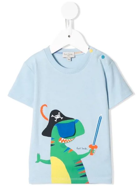 Paul Smith Junior футболка с принтом Pirate Dino