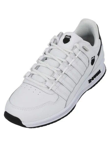 Туфли на шнуровке K-SWISS, цвет white/black