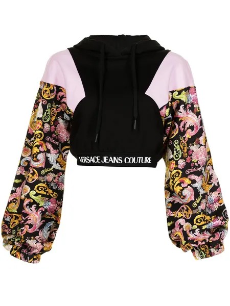 Versace Jeans Couture худи оверсайз с логотипом