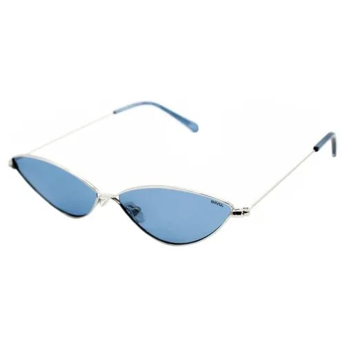 Солнцезащитные очки Invu T1001, голубой, серебряный