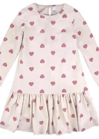 Платье BOSSA NOVA 156З20-171 для девочки, цвет бежевый, размер 110