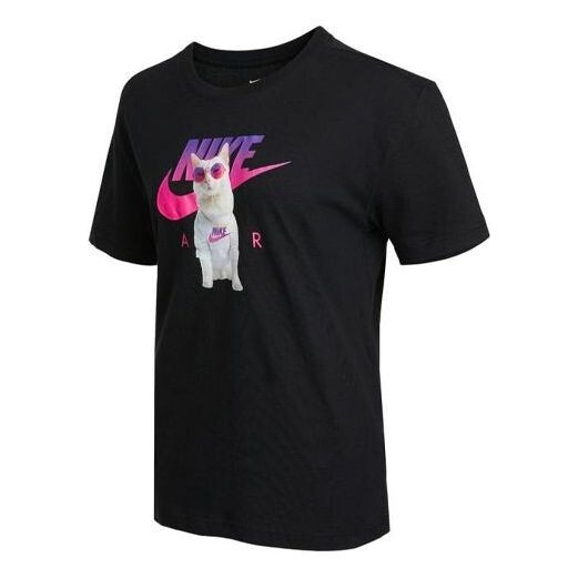 Футболка как w спортивная футболка мальчик instacat Nike, черный