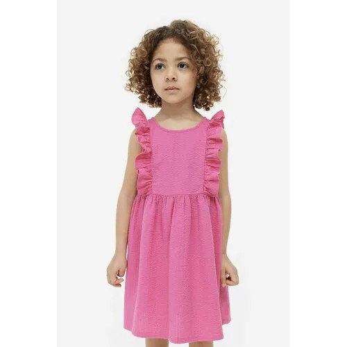 Платье H&M, размер 110, фуксия, розовый