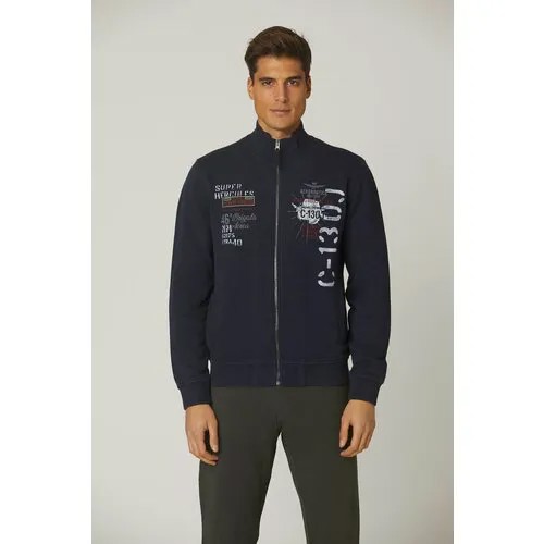 Олимпийка Aeronautica Militare, размер S, синий