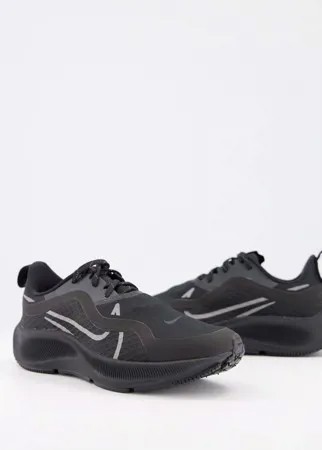 Черные кроссовки Nike Running Air Zoom Pegasus 37 Shield-Черный