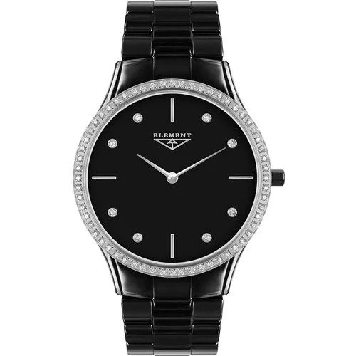 Наручные часы 33 element Basic 331703C, черный, серебряный