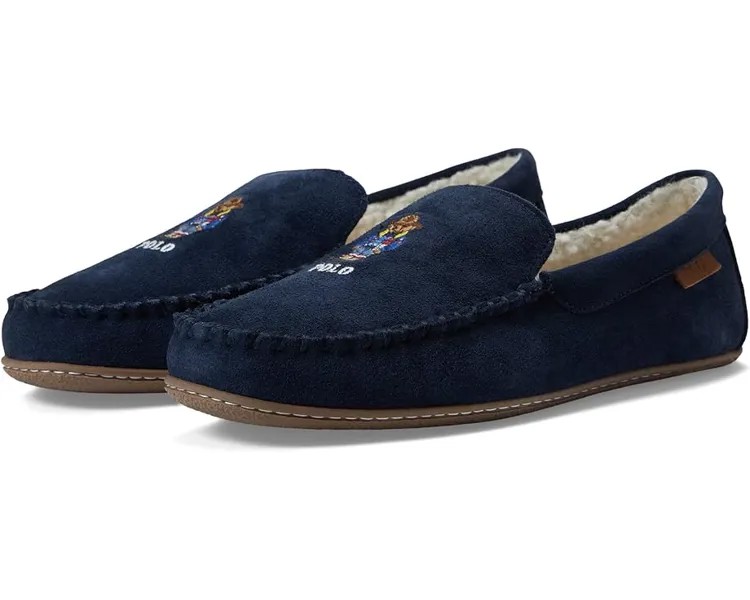 Домашняя обувь Polo Ralph Lauren Collins Moccasin Slipper, темно-синий