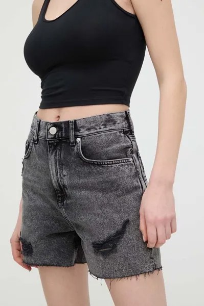 Джинсовые шорты Tommy Jeans, серый