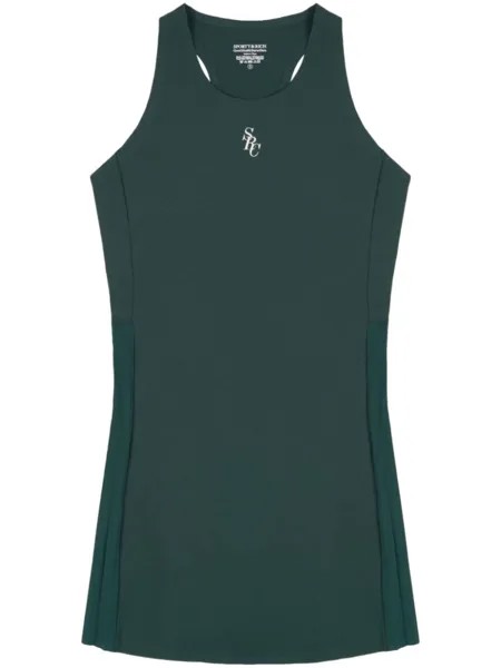 Платье мини SRC Tennis Sporty & Rich, зеленый