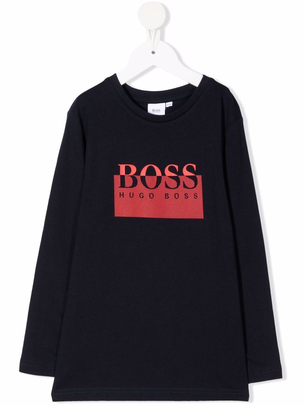 BOSS Kidswear толстовка с длинными рукавами и логотипом