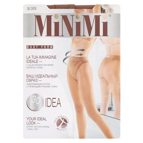 Колготки MiNiMi Idea 30 den, размер 3-M, daino (бежевый)
