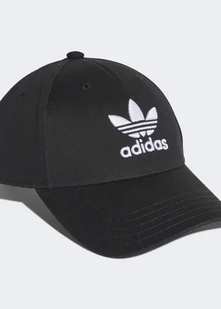 Бейсболка мужская Adidas BASEB CLASS TRE черная, р. 60-62