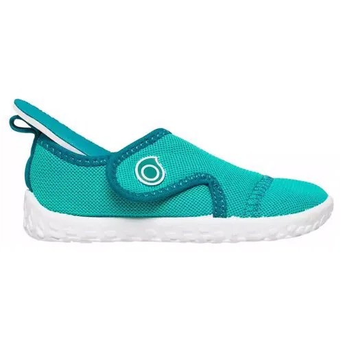 Коралловые тапочки для малышей Aquashoes 100 SUBEA Х Decathlon EU20/21 Павлиний Зеленый/Тёмный Сине-Зелёный/Белоснежный