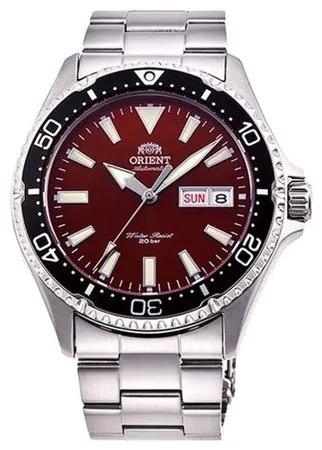 Наручные часы ORIENT RA-AA0003R19B, бордовый, серебряный