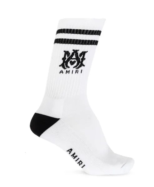 Носки с логотипом Amiri, белый