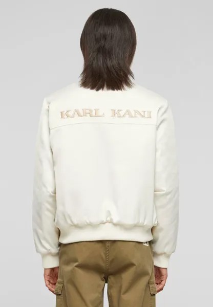 Куртка-бомбер Karl Kani, цвет off white