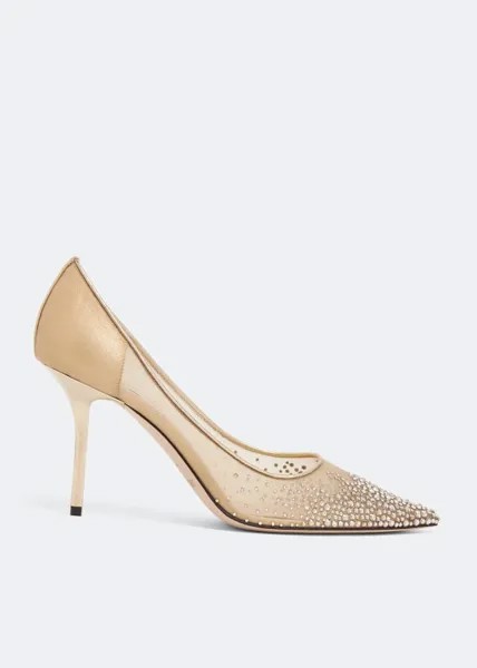 Туфли JIMMY CHOO Love 85 pumps, золотой