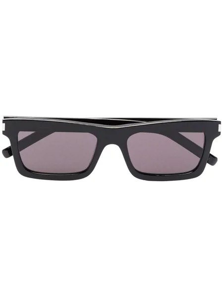 Saint Laurent Eyewear солнцезащитные очки Betty в квадратной оправе