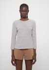 Топ с длинным рукавом Ea7 Emporio Armani, черный