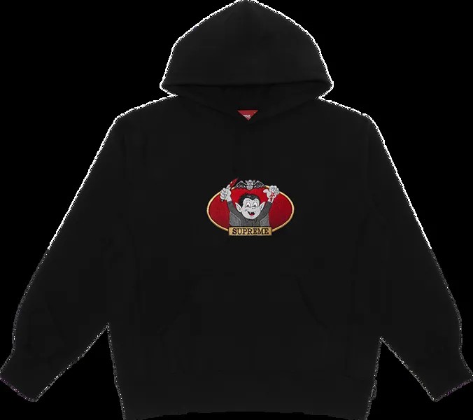 Толстовка Supreme Vampire Boy Hooded Sweatshirt 'Black', черный
