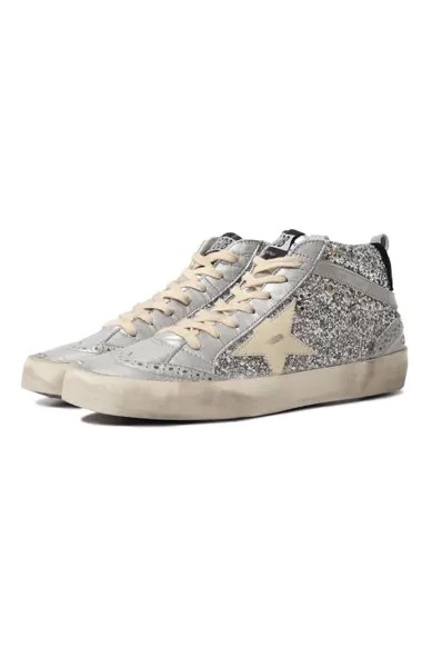 Комбинированные кеды Mid Star Golden Goose Deluxe Brand