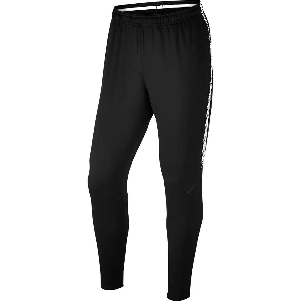 Трикотажные спортивные штаны мужские черные/белые Nike, черно-белый