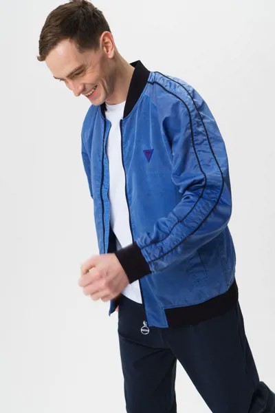 Бомбер мужской Guess M0GL44WCQE0 голубой XL