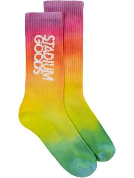 Stadium Goods носки Sunset Gradient из коллаборации со Smalls Socks