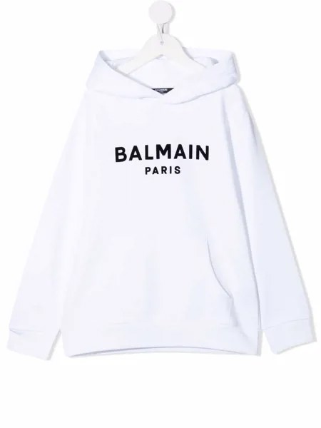 Balmain Kids худи с логотипом