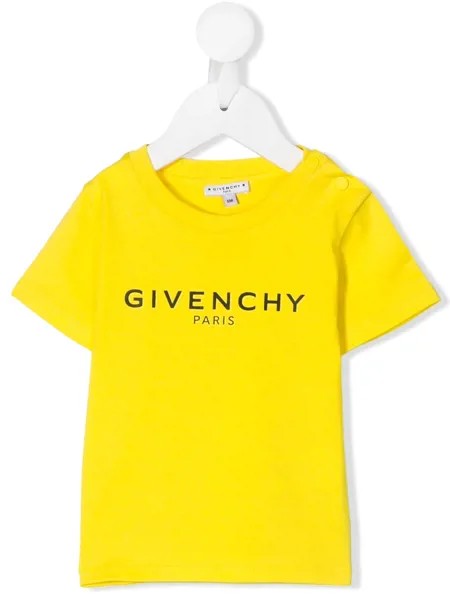 Givenchy Kids футболка с логотипом