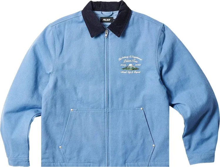 Куртка Palace Zen Work Jacket 'Spring Blue', синий