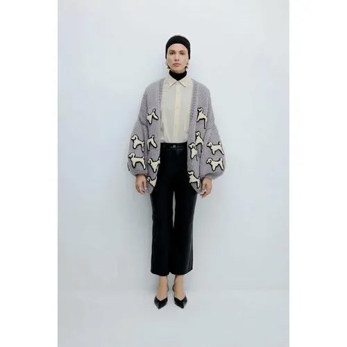 Кардиган MIRSTORES, размер XS, , серый